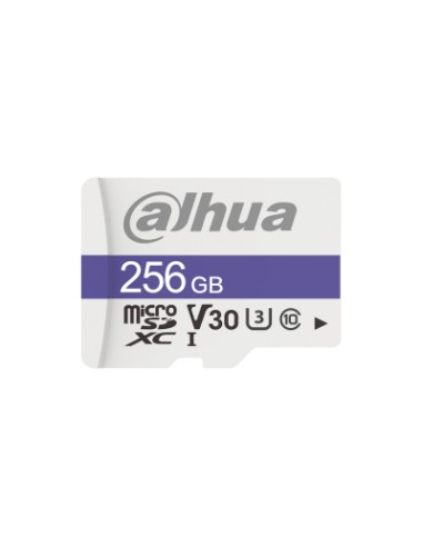 Imou : 256GB MICROSD CARD, READ SPEED UP TO 95 MB/S, WRITE SPEED UP TO 45 MB/S, SPEED CLASS C10, U3, V30, TBW 40TB (DHI-TF-C100/