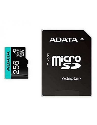 ADATA : Premier Pro 256 GB MicroSDXC UHS-I Clase 10