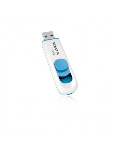 ADATA : 64GB C008 unidad flash USB USB tipo A 2.0 Azul, Blanco