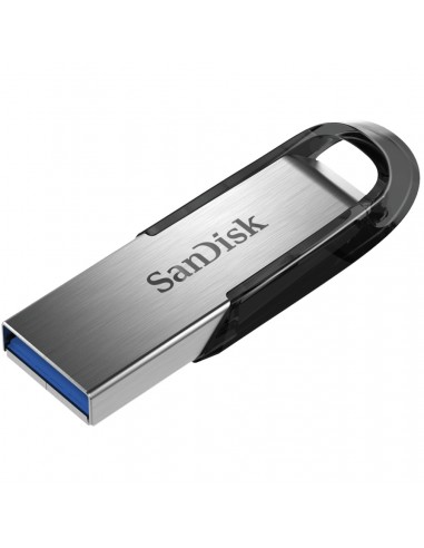 SanDisk : Ultra Flair unidad flash USB 32 GB USB tipo A 3.0 Negro, Acero inoxidable