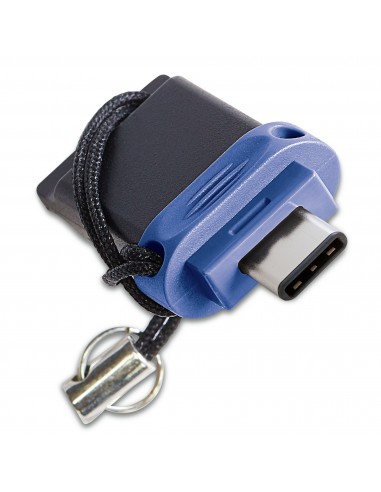 Verbatim : Dual - Unidad USB 3.0 de 32 GB - USB-C / USB-A - Azul