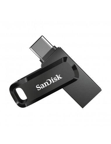 SanDisk : Ultra Dual Drive Go unidad flash USB 64 GB USB Type-A / USB Type-C 3.2 Gen 1 (3.1 Gen 1) Negro