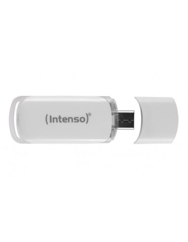 Intenso : Flash Line unidad flash USB 128 GB USB Tipo C 3.2 Gen 1 (3.1 Gen 1) Blanco