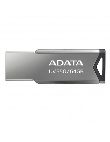 ADATA : UV350 unidad flash USB 64 GB USB tipo A Gris