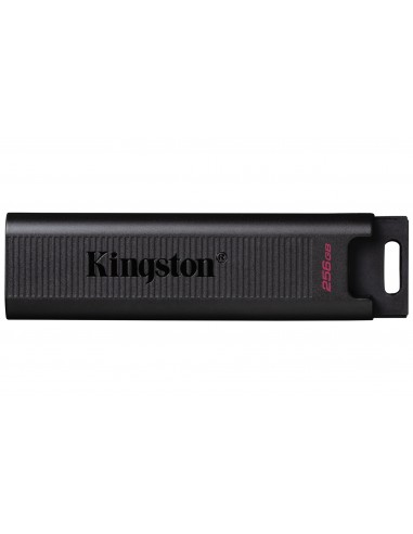 Kingston Technology : DataTraveler Max unidad flash USB 256 GB USB Tipo C 3.2 Gen 2 (3.1 Gen 2) Negro