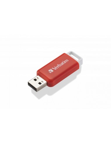 Verbatim : DataBar unidad flash USB 16 GB USB tipo A 2.0 Rojo