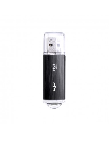 Silicon Power : Blaze B02 unidad flash USB 64 GB USB tipo A 3.2 Gen 1 (3.1 Gen 1) Negro