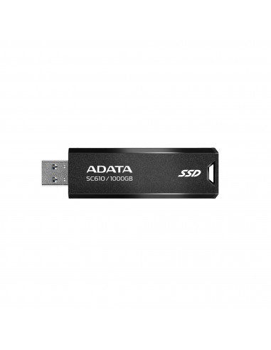 ADATA : SC610 unidad flash USB 1 TB USB tipo A 3.2 Gen 2 (3.1 Gen 2) Negro
