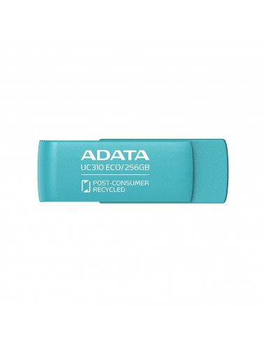 ADATA : UC310 ECO unidad flash USB 256 GB USB tipo A 3.2 Gen 1 (3.1 Gen 1) Verde