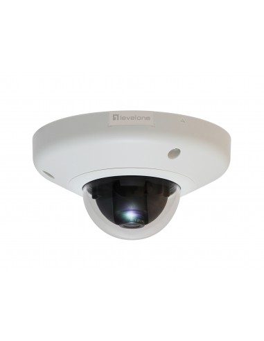 LevelOne : Fixed Dome Network Camera, 3-Megapixel, PoE 802.3af