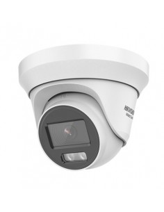Hikvision : CAMARA ANALOGICA HIWATCH COLORVU SERIES TVI / RESOLUC 2MP / LENTE 2.8MM / CARCASA TURRET / METAL / PROTECCION IP66 /