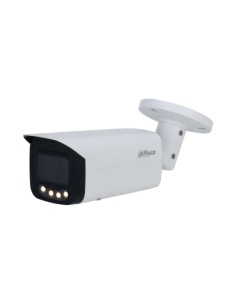 Imou : (DH-IPC-HFW5449TP-ASE-LED-0360B) 4MP FULL-COLOR FIXED-FOCAL WARM LED BULLET WIZMIND NETWORK CAMERA