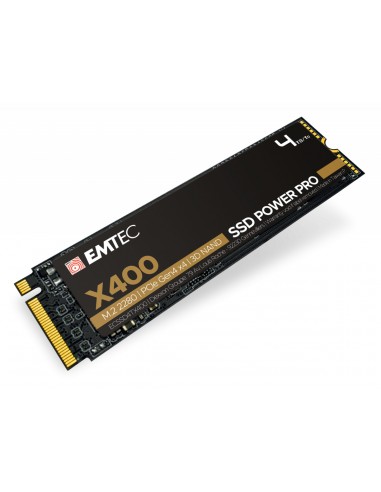 Emtec : X400 M.2 4000 GB PCI Express 4.0 3D NAND NVMe