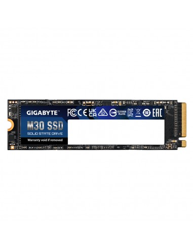 Gigabyte : M30 M.2 1000 GB PCI Express 3.0 TLC 3D NAND NVMe