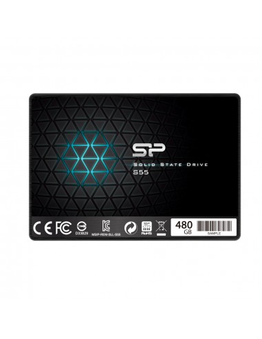Silicon Power : Slim S55 2.5" 480 GB Serial ATA III TLC