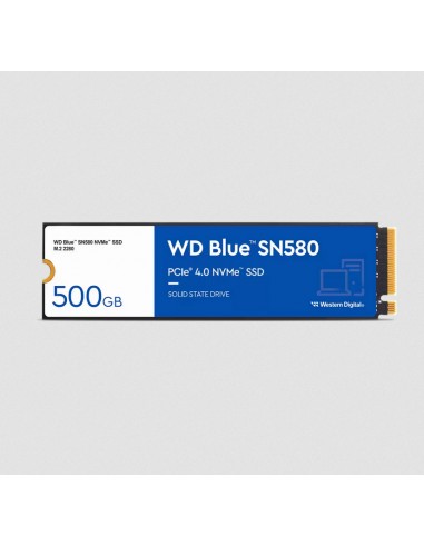 Western Digital : Blue SN580 M.2 500 GB PCI Express 4.0 TLC NVMe