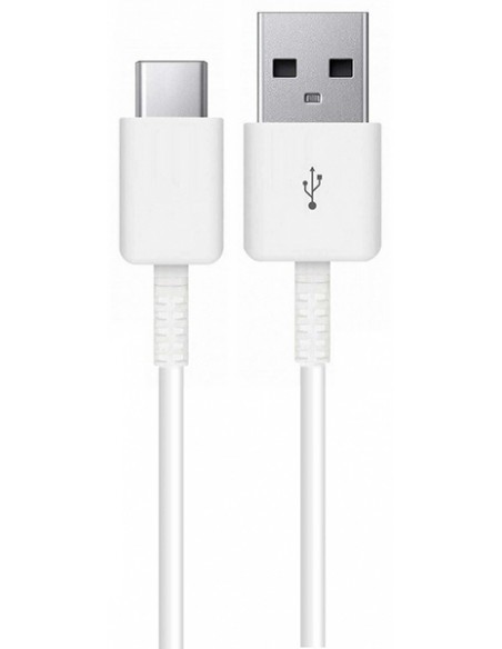 Samsung : Cable de datos EP-DG970 (USB-A / USB-C) - blanco (bulk)
