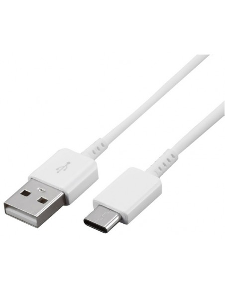 Samsung : Cable de datos EP-DG970 (USB-A / USB-C) - blanco (bulk)