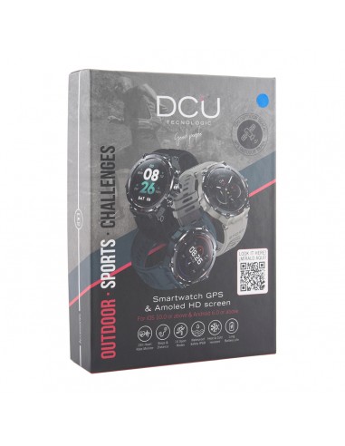DCU Advance Tecnologic : 34157082 Relojes inteligentes y deportivos 3,3 cm (1.3") AMOLED 50 mm 4G Negro, Verde GPS (satélite)
