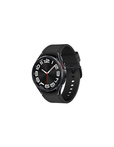 Samsung : Galaxy Watch6 Classic 3,3 cm (1.3") OLED 43 mm Digital 432 x 432 Pixeles Pantalla táctil 4G Negro Wifi GPS (satélite)