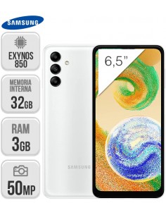 Samsung : A047 Galaxy A04s 3/32GB - blanco