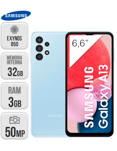 Samsung : A137 Galaxy A13 3/32GB - Azul