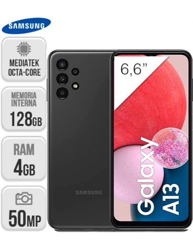 Samsung : A137 Galaxy A13 4/128GB - negro - NO EU