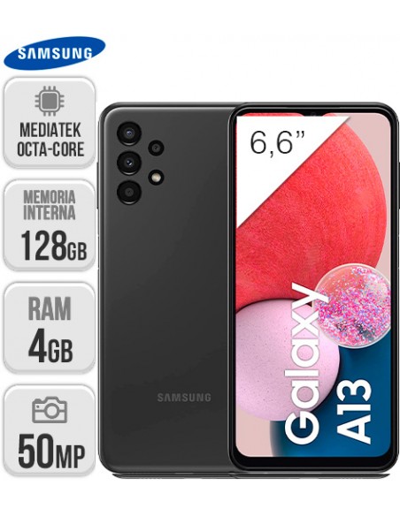 Samsung : A137 Galaxy A13 4/128GB - negro - NO EU
