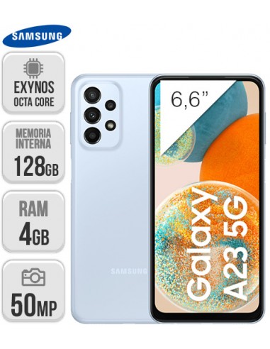 Samsung : A236 Galaxy A23 5G 4/128GB - azul