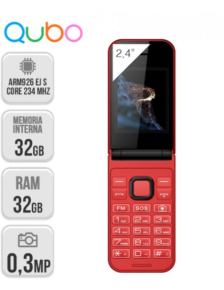 Qubo : P219 - Rojo