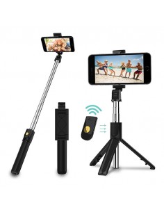 Trípode bluetooth para selfies - negro 2