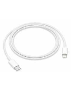 Apple : Cable de datos MQGJ2ZM/A (USB-C / Lightning) 1m (bulk)