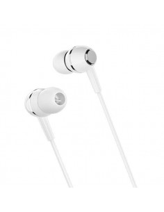 Borofone : Manos libres con cable BM36 - blanco (blíster) 2