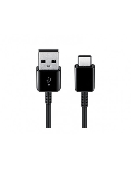 Samsung : Cable de datos EP-DG930IBE (USB-C) - negro (blíster)