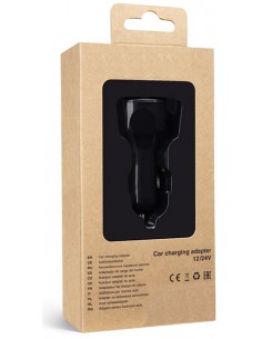 Tactical : Cargador de coche 7A Fast Charge (3 x USB-A) - negro (blíster) 2