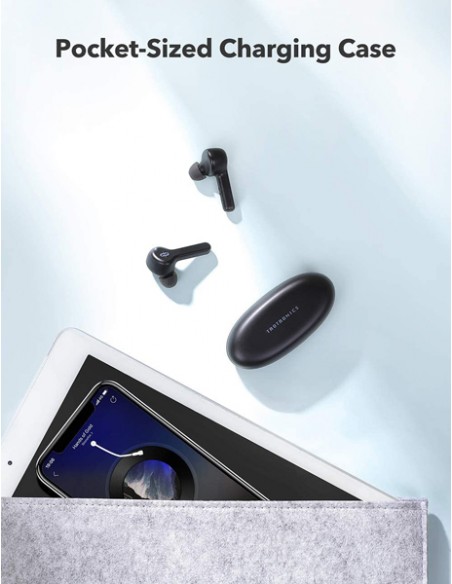 Taotronics : Manos libres Bluetooth SoundLiberty 53 - negro (blíster)