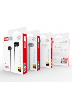 XO : Manos libres con cable EP37 - blanco (blíster) 2
