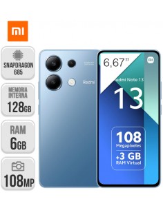 Xiaomi : Redmi Note 13 4G 6/128GB - azul