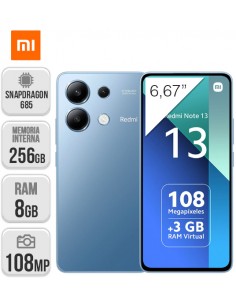 Xiaomi : Redmi Note 13 4G 8/256GB - azul