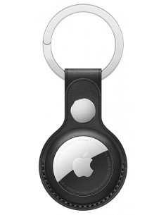 Llavero piel AirTag - negro