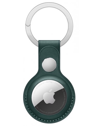 Llavero piel AirTag - verde