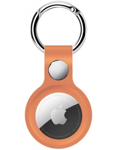 Llavero silicona AirTag - naranja