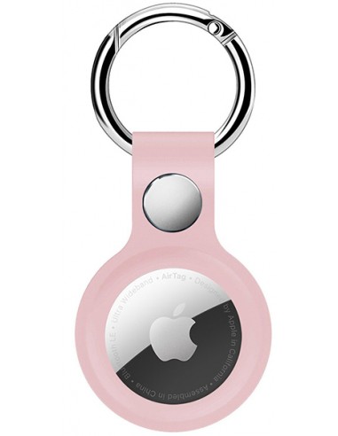 Llavero silicona AirTag - rosa
