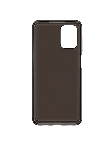 Samsung : Clear Cover - Galaxy A12 - negra (blíster)