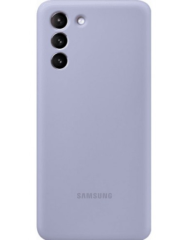 Samsung : Silicone Cover EF-PG991 - Galaxy S21 - violeta (blíster)