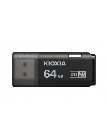 Kioxia : LU301K064GG4 unidad flash USB 64 GB USB tipo A 3.2 Gen 1 (3.1 Gen 1) Negro