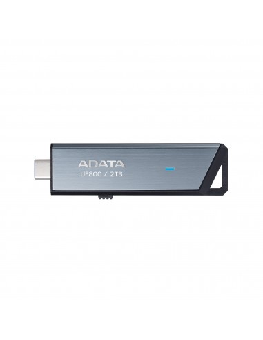 ADATA : AELI-UE800-2T-CSG unidad flash USB 2 TB USB Tipo C 3.2 Gen 2 (3.1 Gen 2) Plata