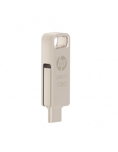PNY : HPFD206C-128 unidad flash USB 128 GB USB Type-A / USB Type-C 3.2 Gen 2 (3.1 Gen 2) Plata