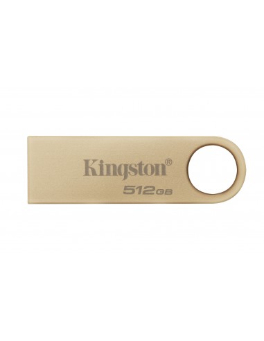 Kingston Technology : DataTraveler SE9 G3 unidad flash USB 512 GB USB tipo A 3.2 Gen 1 (3.1 Gen 1) Oro