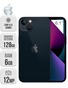 Apple : iPhone 13 128GB - Medianoche
